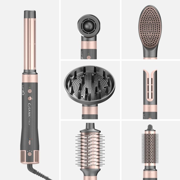 Uniq Vibrance - מעצב שיער 8 ב-1 המהפכני של GAMA Professional