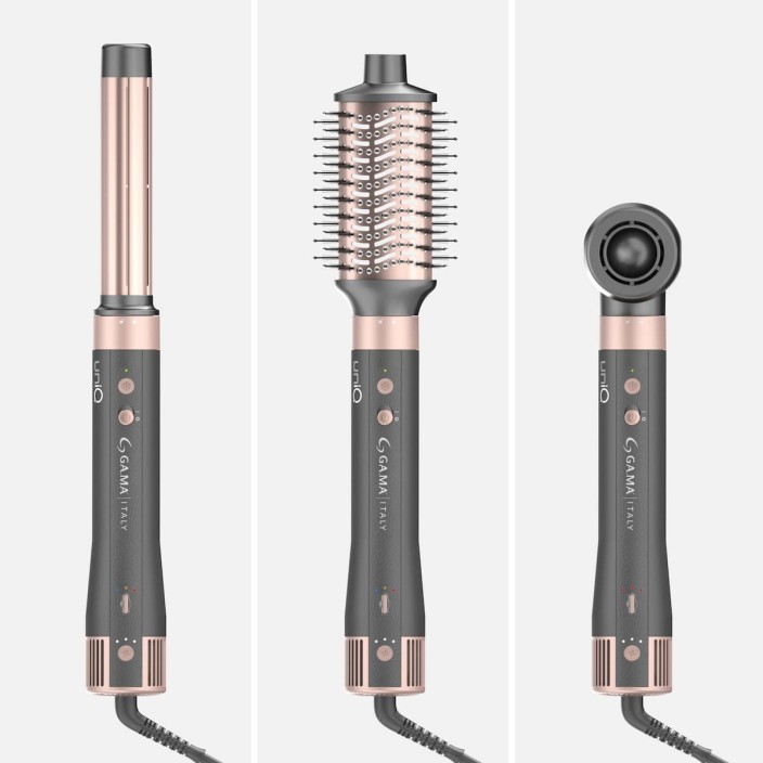 UNIQ AURA – מולטיסטיילר מקצועי 4-ב-1 לעיצוב שיער בכל סגנון